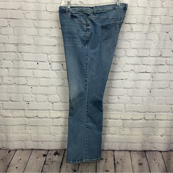 Gloria Vanderbilt Blue Jeans Womens Plus 20W Stretch Boot Cut Med Wash High Rise - Picture 5 of 11